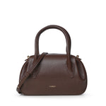 Mini bag Oyster in pelle OYSTER MINI DUFFLE PEBBLE GRAIN LEATHER  YUZEFI 