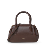 Mini bag Oyster in pelle OYSTER MINI DUFFLE PEBBLE GRAIN LEATHER  YUZEFI 