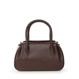 Mini bag Oyster in pelle OYSTER MINI DUFFLE PEBBLE GRAIN LEATHER  YUZEFI 