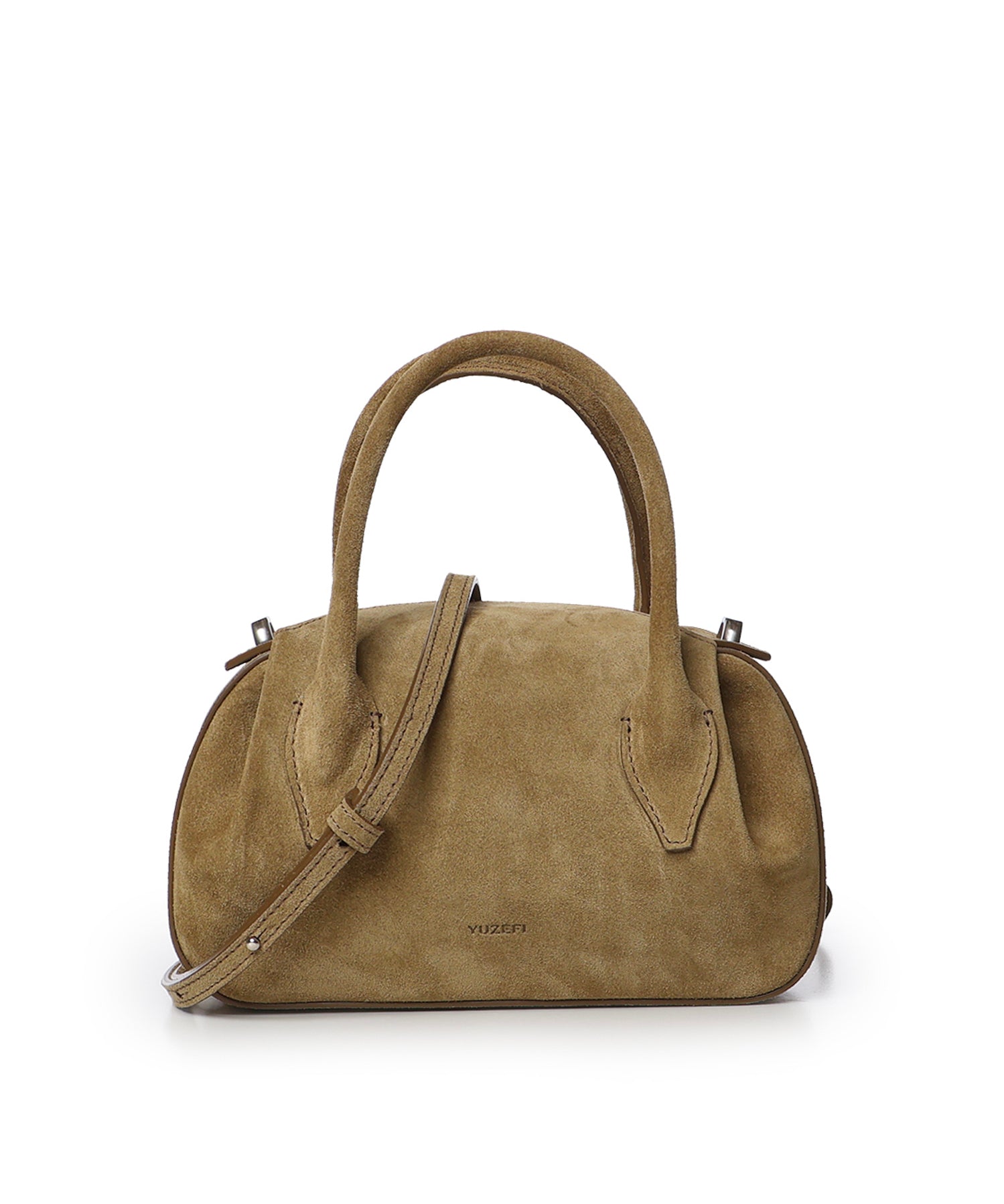 Mini bag Oyster in suede OYSTER MINI DUFFLE SUEDE  YUZEFI 