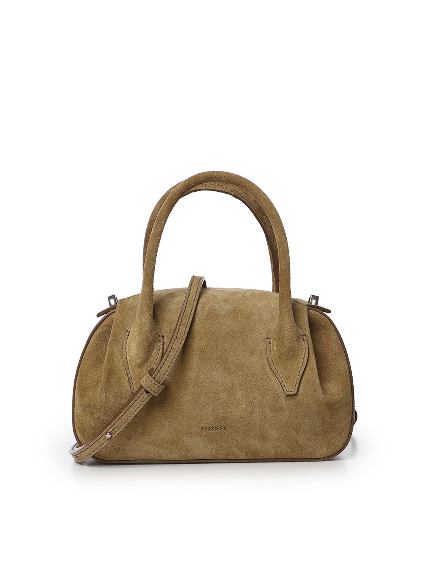 Mini bag Oyster in suede OYSTER MINI DUFFLE SUEDE  YUZEFI 