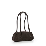 Borsa Oyster Mini in pelle OYSTER SHOULDER BAG MINI SUEDE  YUZEFI 