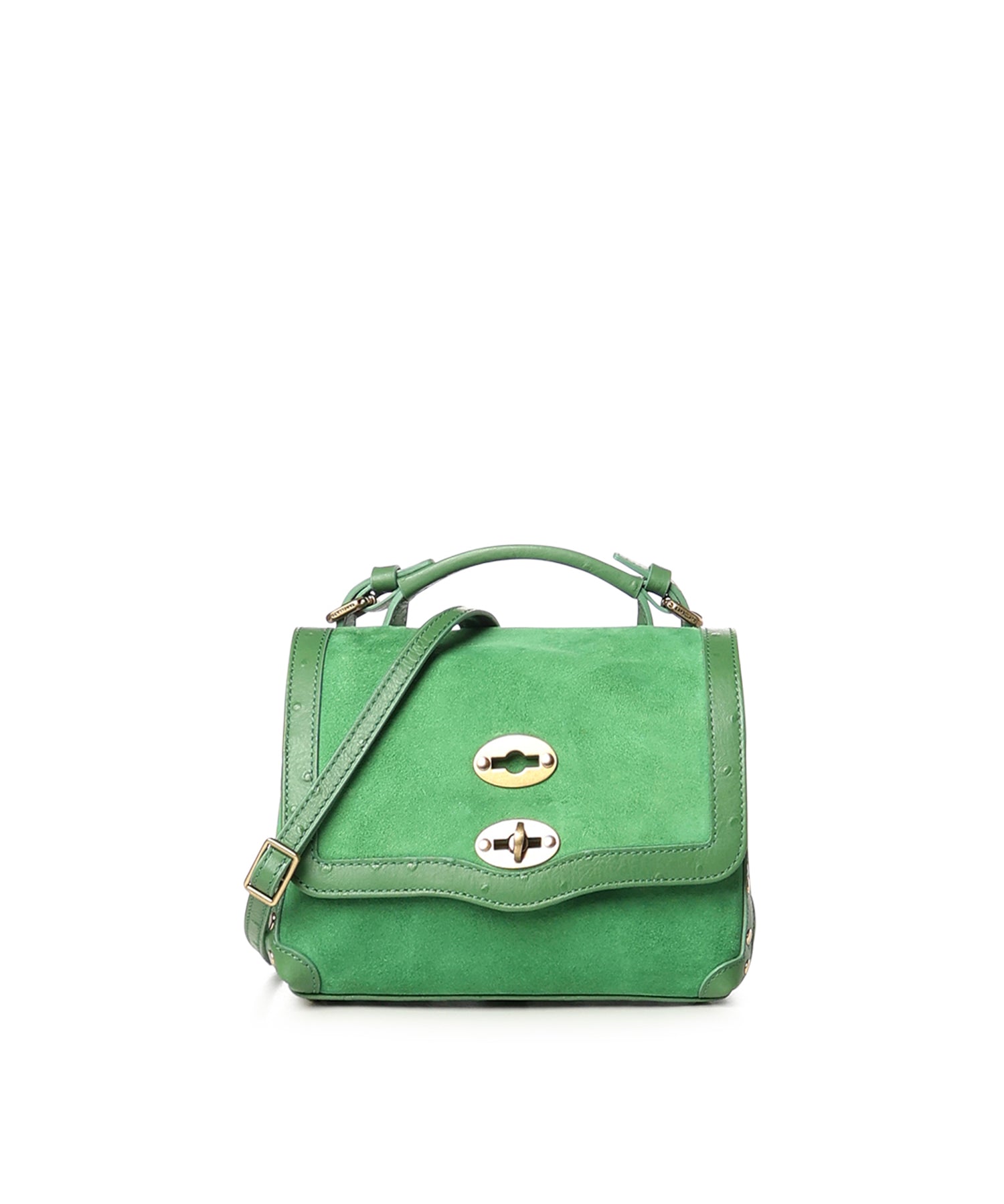 Borsa Postina® Baby in pelle Zashmere® e cactus 070790 2270000Z0404 ZANELLATO 