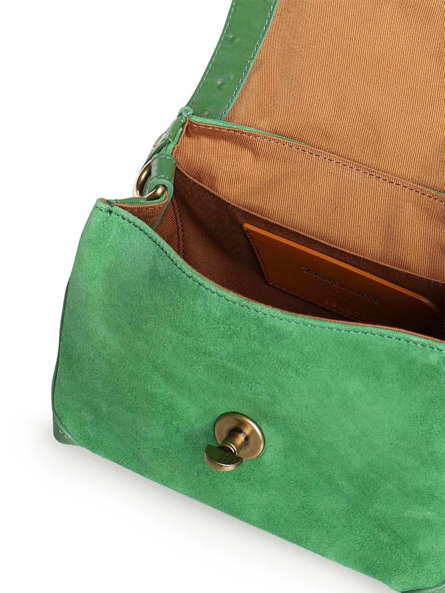 Borsa Postina® Baby in pelle Zashmere® e cactus 070790 2270000Z0404 ZANELLATO 