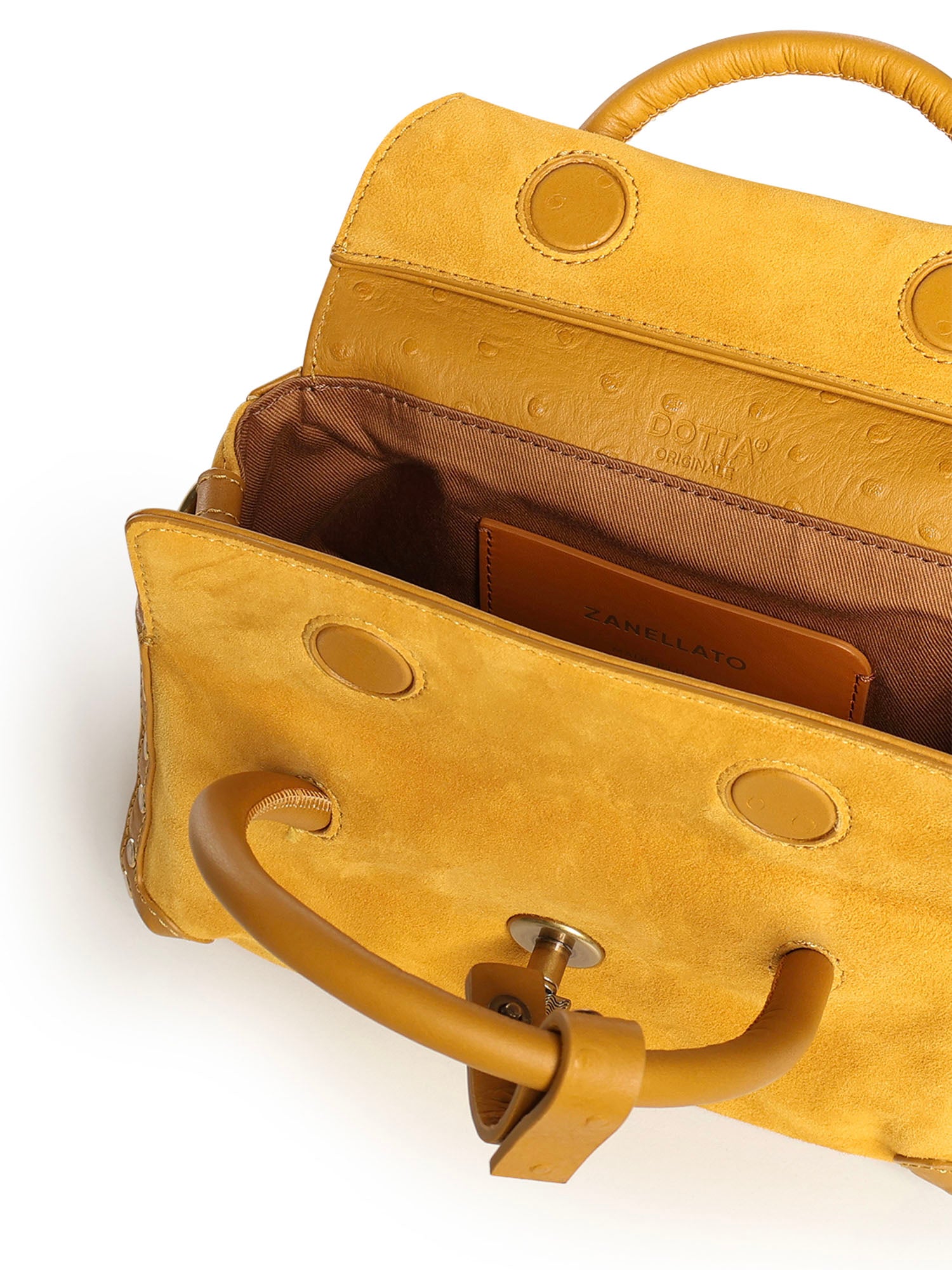 Borsa Dotta® Baby in pelle Zashmere® e cactus 070800 2270000Z1029 ZANELLATO 