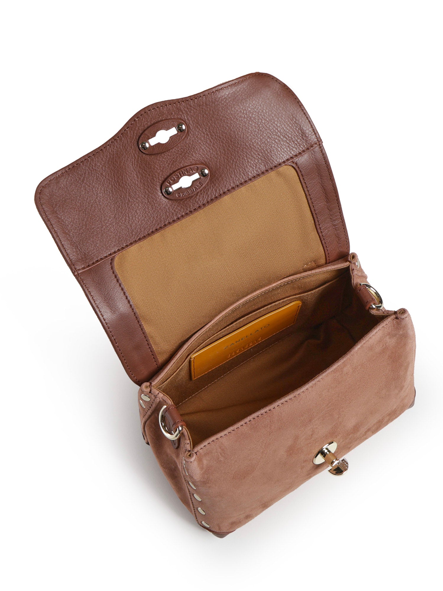 Borsa Postina® Baby in suede 080110 2380000Z0139 ZANELLATO 
