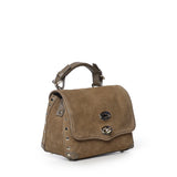 Borsa Postina® Baby in suede 080110 2380000Z0154 ZANELLATO 