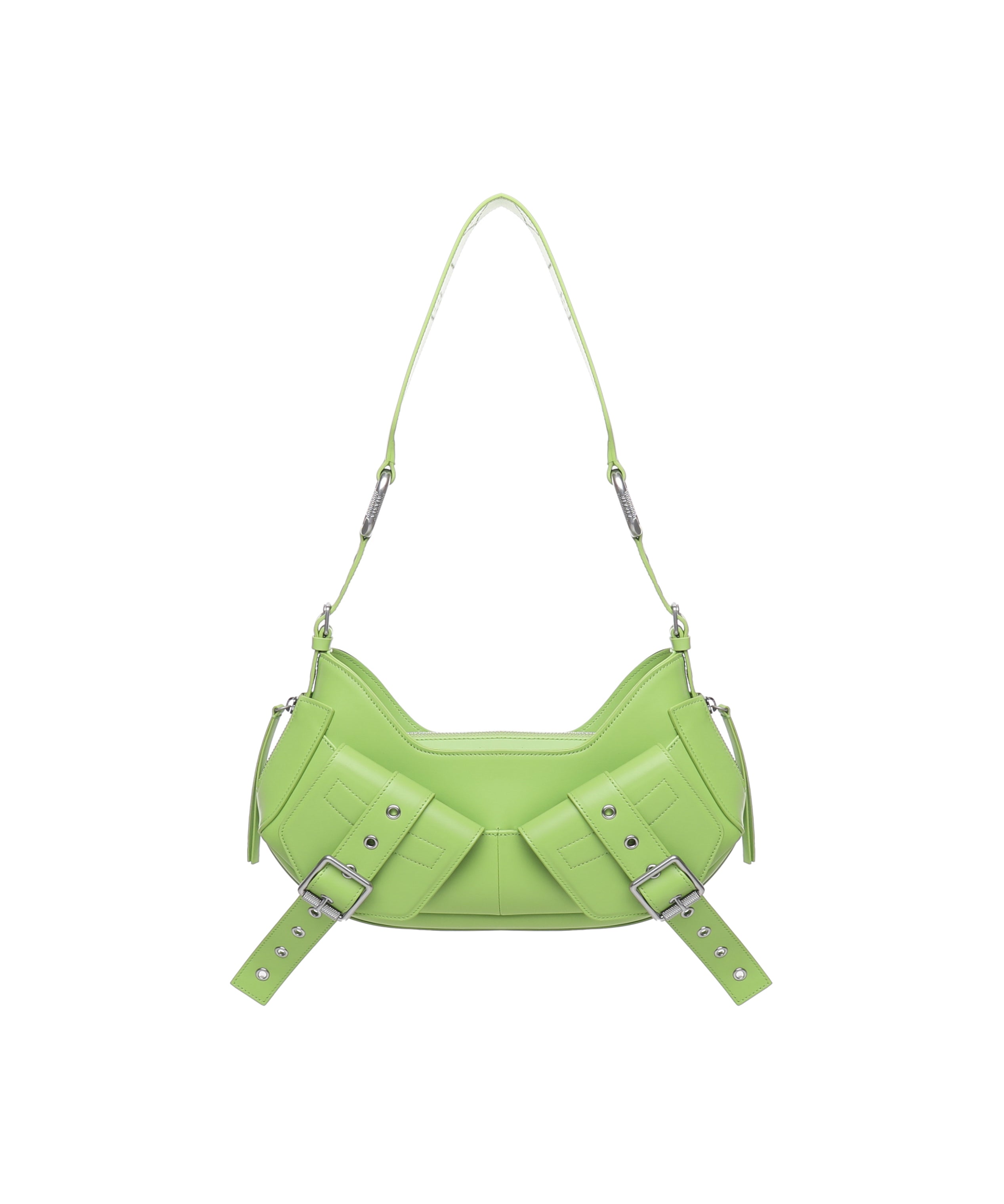 Borsa a spalla Y2K.001 FBBP70001 -VERDE/NIKEL BIASIA 