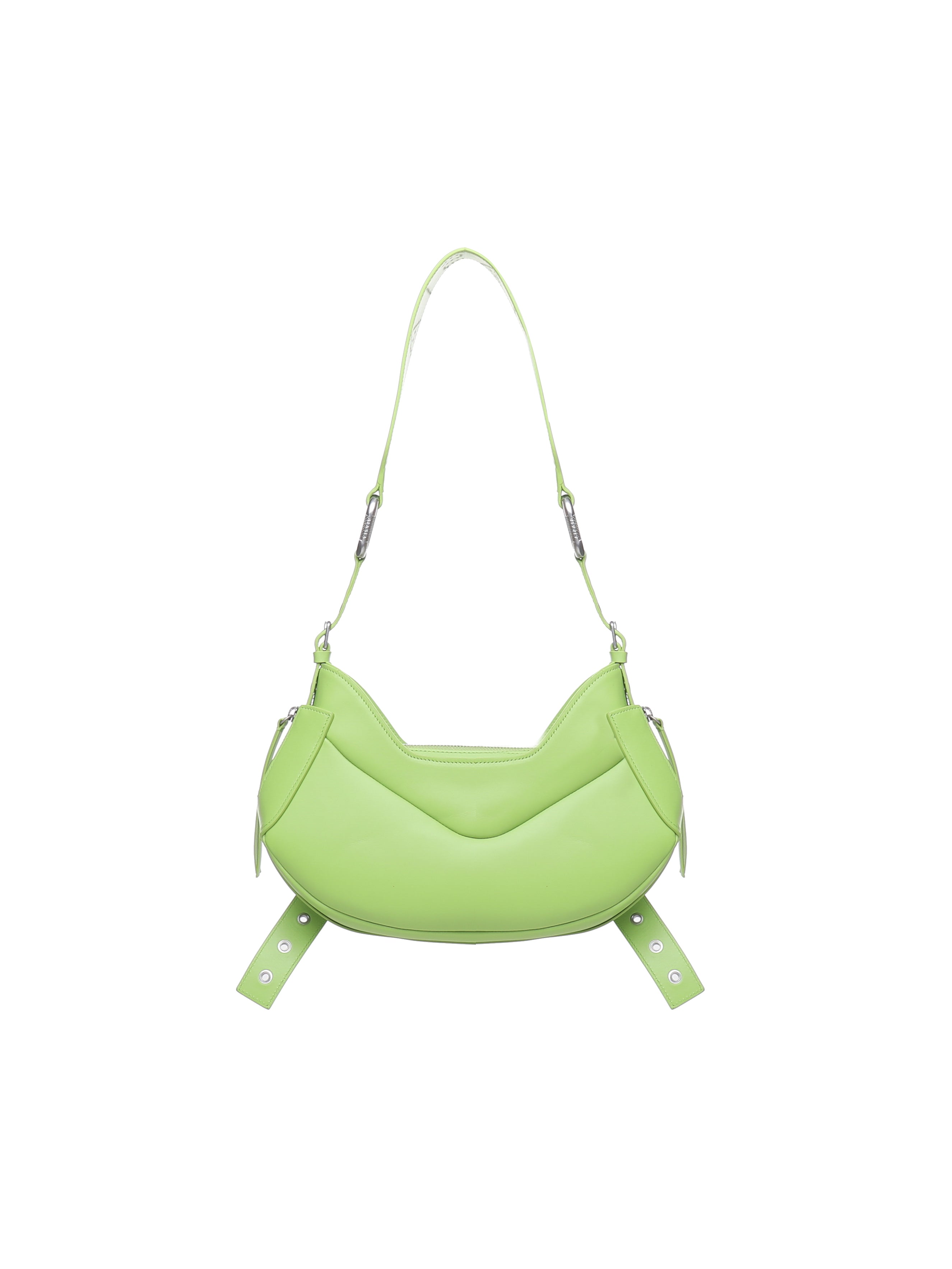 Borsa a spalla Y2K.001 FBBP70001 -VERDE/NIKEL BIASIA 