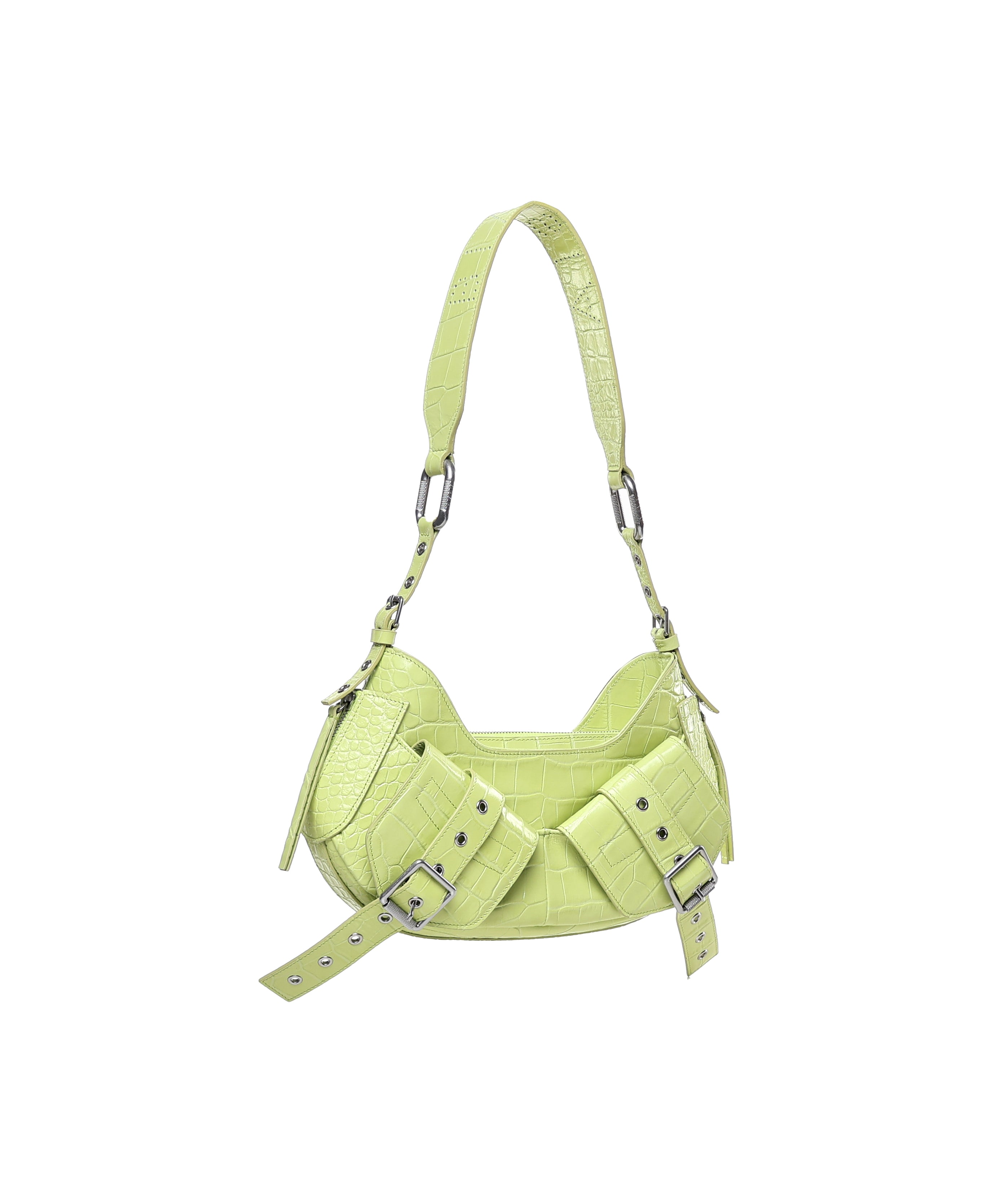 Borsa a spalla Y2K.001 FBBP70001COC -KIWI/NIKEL BIASIA 