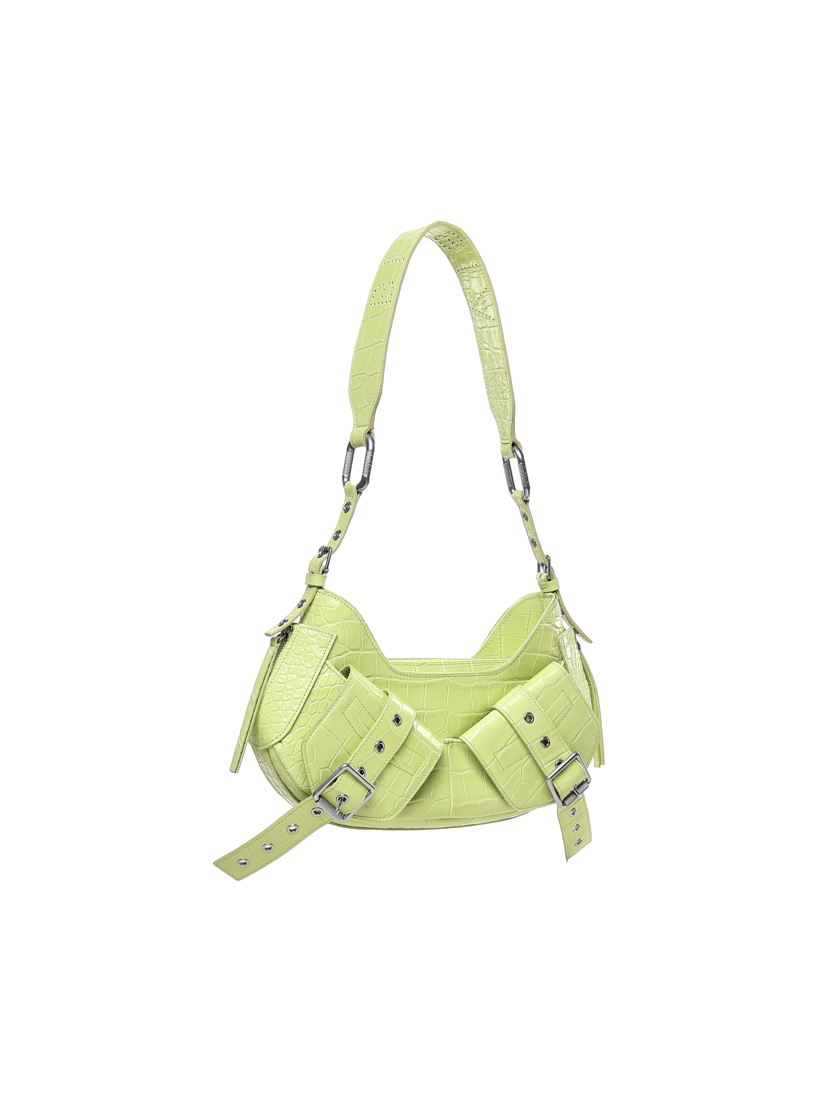 Borsa a spalla Y2K.001 FBBP70001COC -KIWI/NIKEL BIASIA 