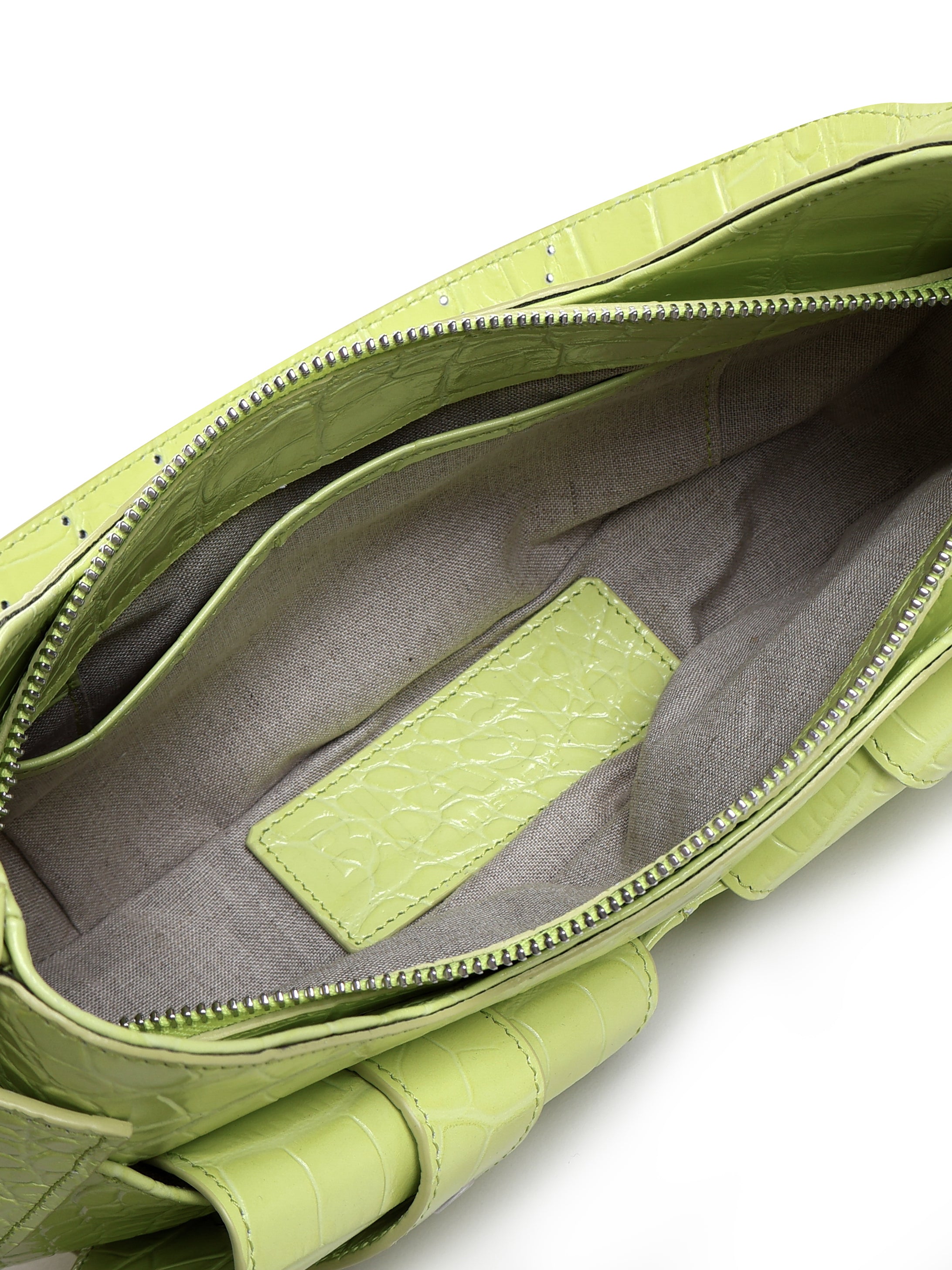 Borsa a spalla Y2K.001 FBBP70001COC -KIWI/NIKEL BIASIA 