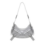 Borsa a spalla Y2K.001 FBBP70001LAM -ARGENTO/NICKEL BIASIA 