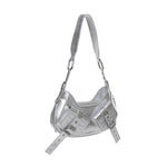 Borsa a spalla Y2K.001 FBBP70001LAM -ARGENTO/NICKEL BIASIA 