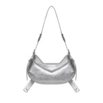 Borsa a spalla Y2K.001 FBBP70001LAM -ARGENTO/NICKEL BIASIA 