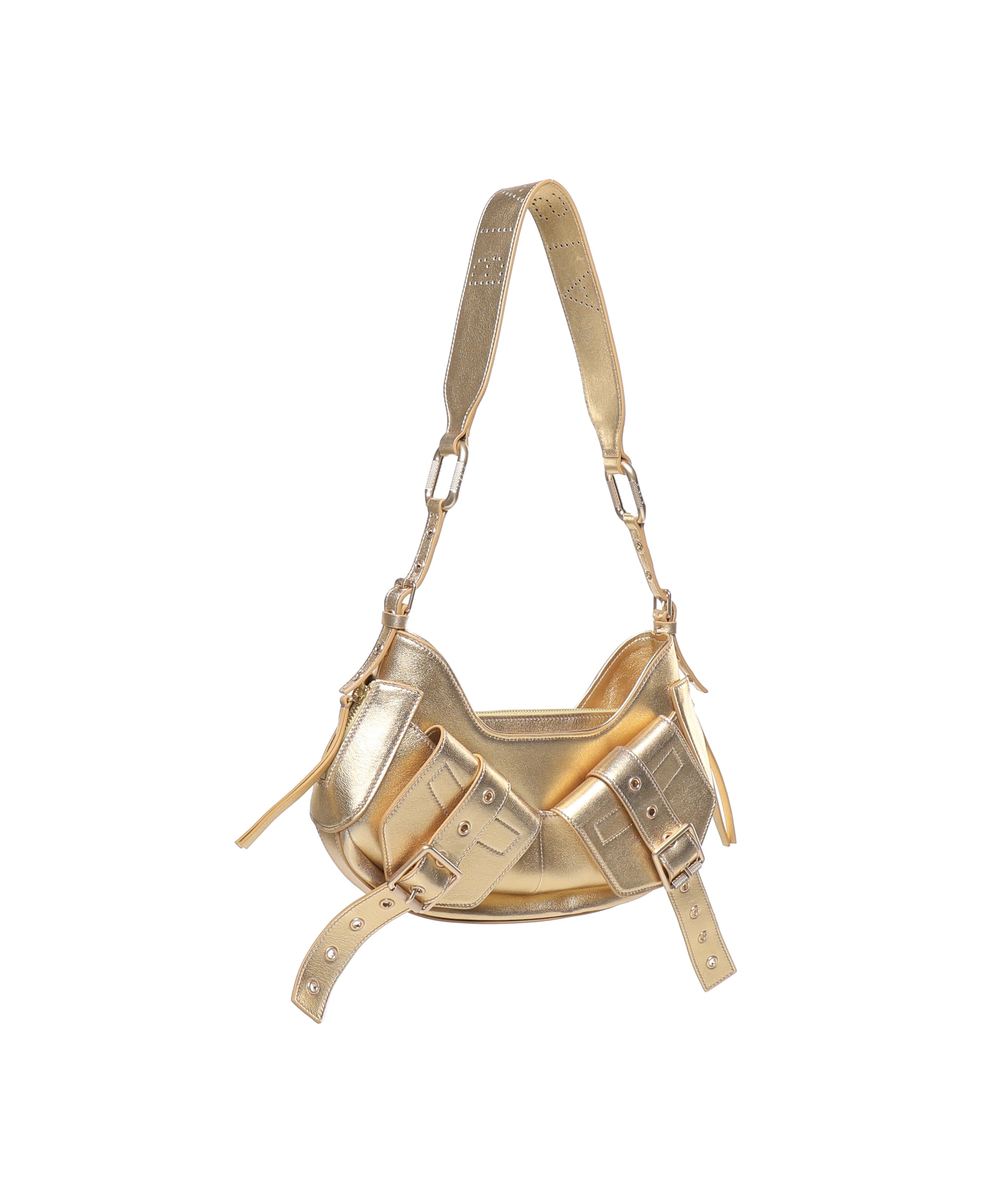 Borsa a spalla Y2K.001 FBBP70001LAM -ORO/ORO BIASIA 