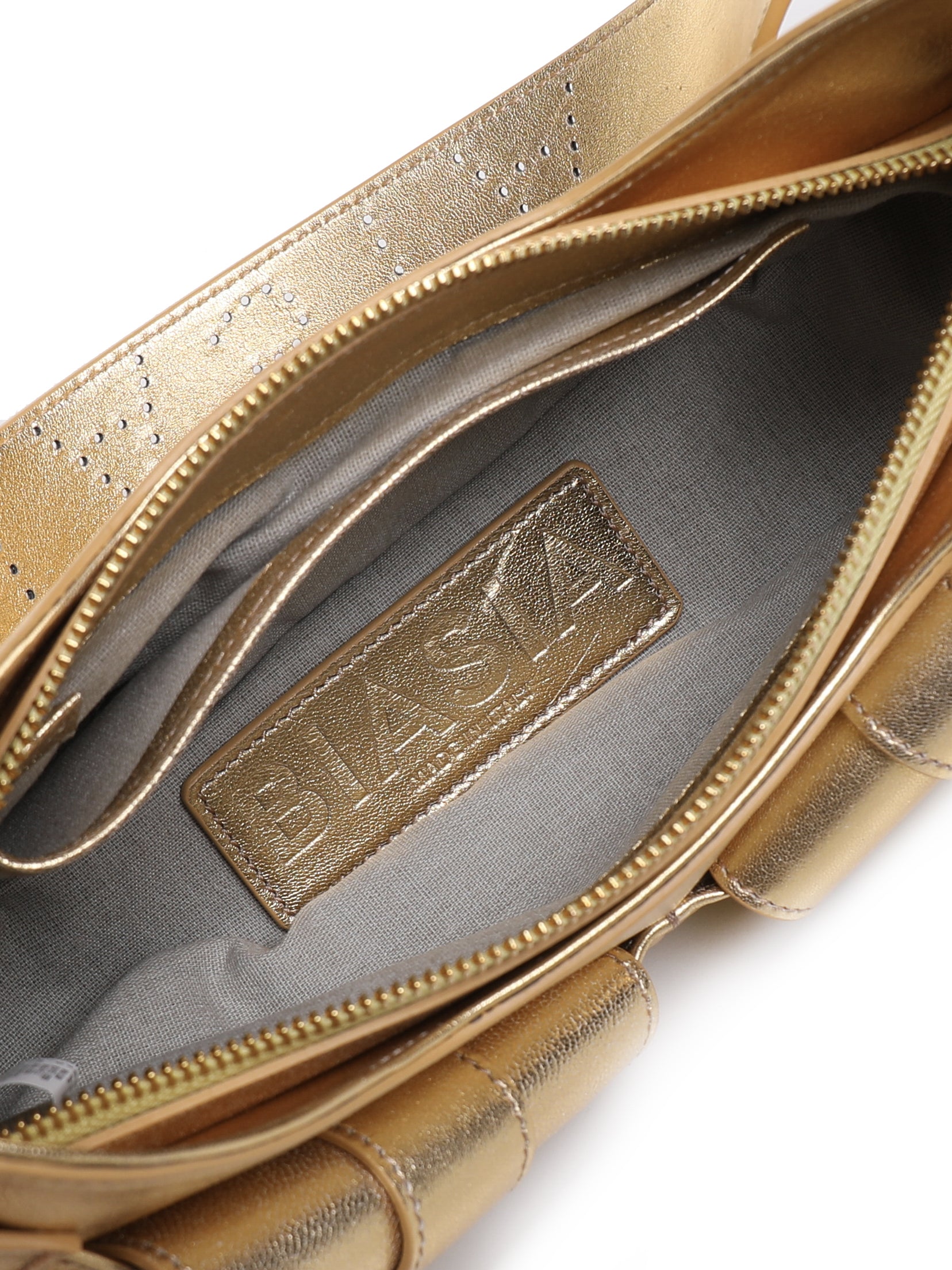 Borsa a spalla Y2K.001 FBBP70001LAM -ORO/ORO BIASIA 