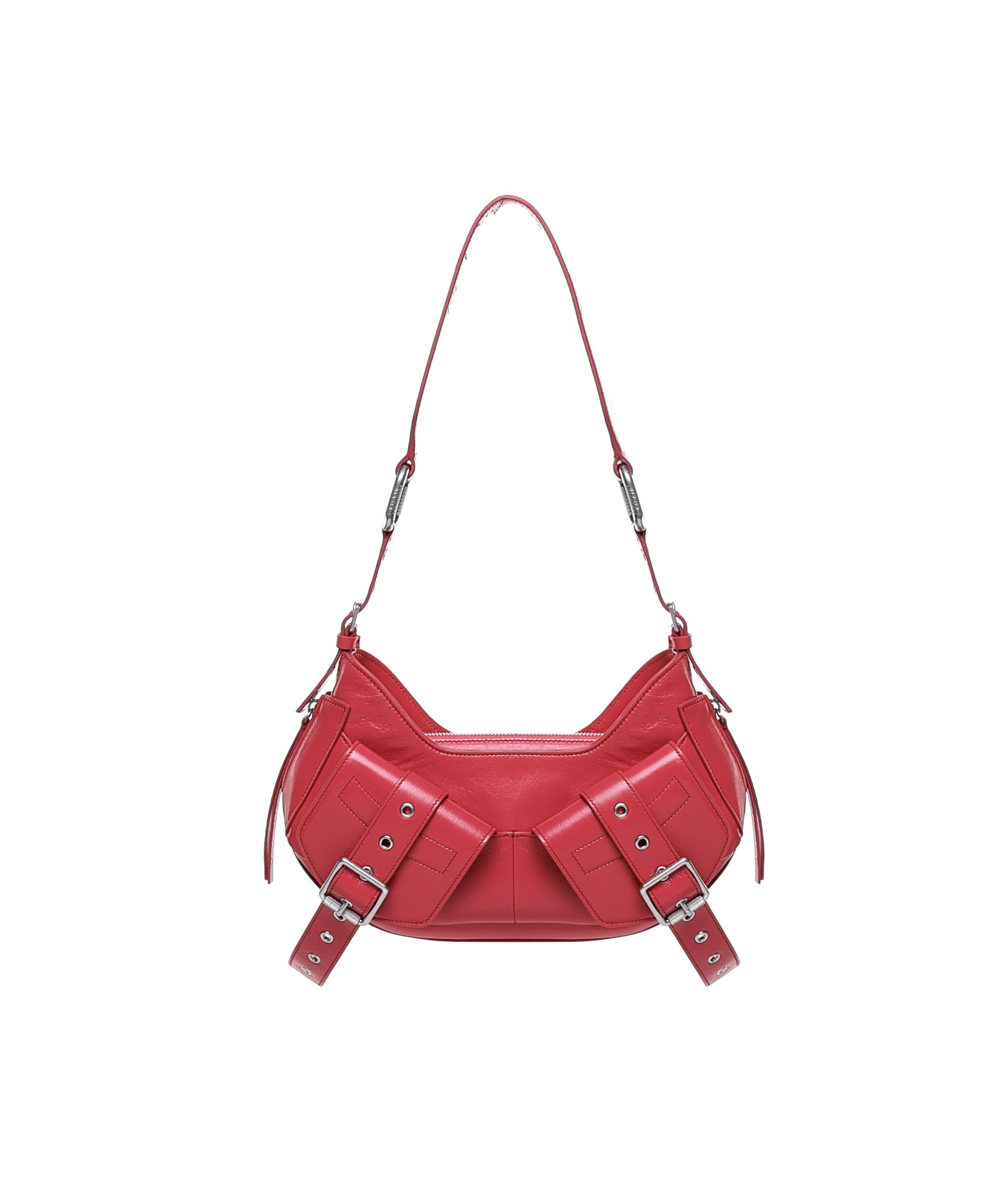 Borsa a spalla Y2K.001 FBBP70001STR -CILIEGIA/NIKEL BIASIA 