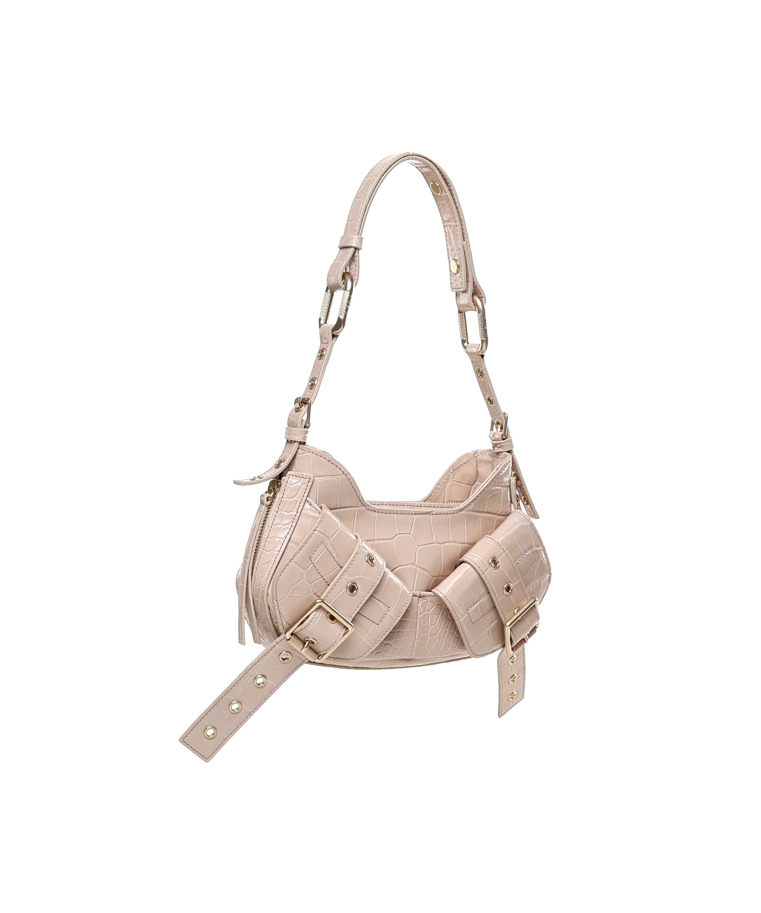 Borsa a spalla Y2K.002 FBBP70002COC -BEIGE/ORO BIASIA 