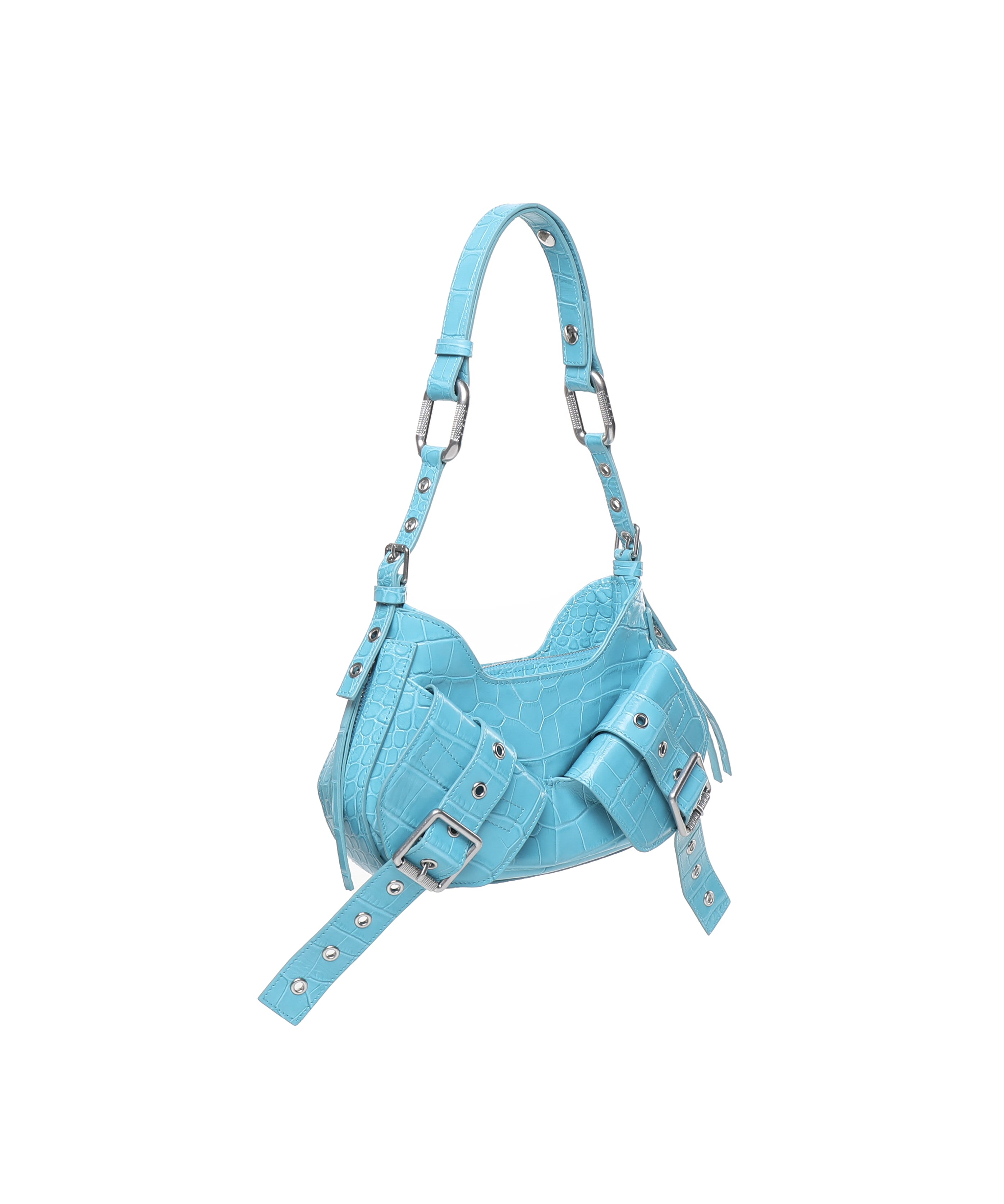 Borsa a spalla Y2K.002 FBBP70002COC -TURCHESE/NIKEL BIASIA 