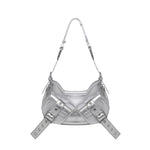 Borsa a spalla Y2K.002 FBBP70002LAM -ARGENTO/NIKEL BIASIA 