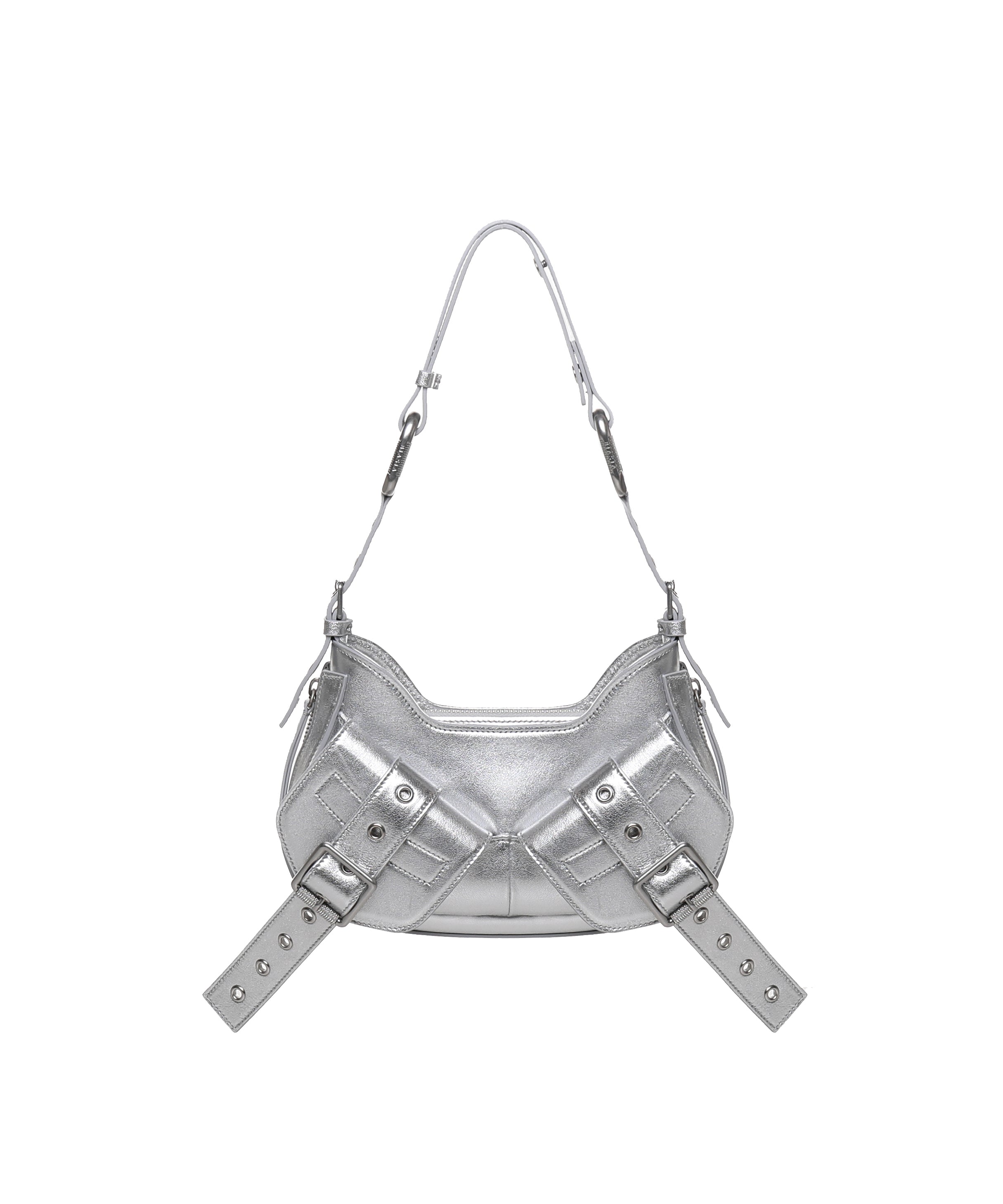 Borsa a spalla Y2K.002 FBBP70002LAM -ARGENTO/NIKEL BIASIA 