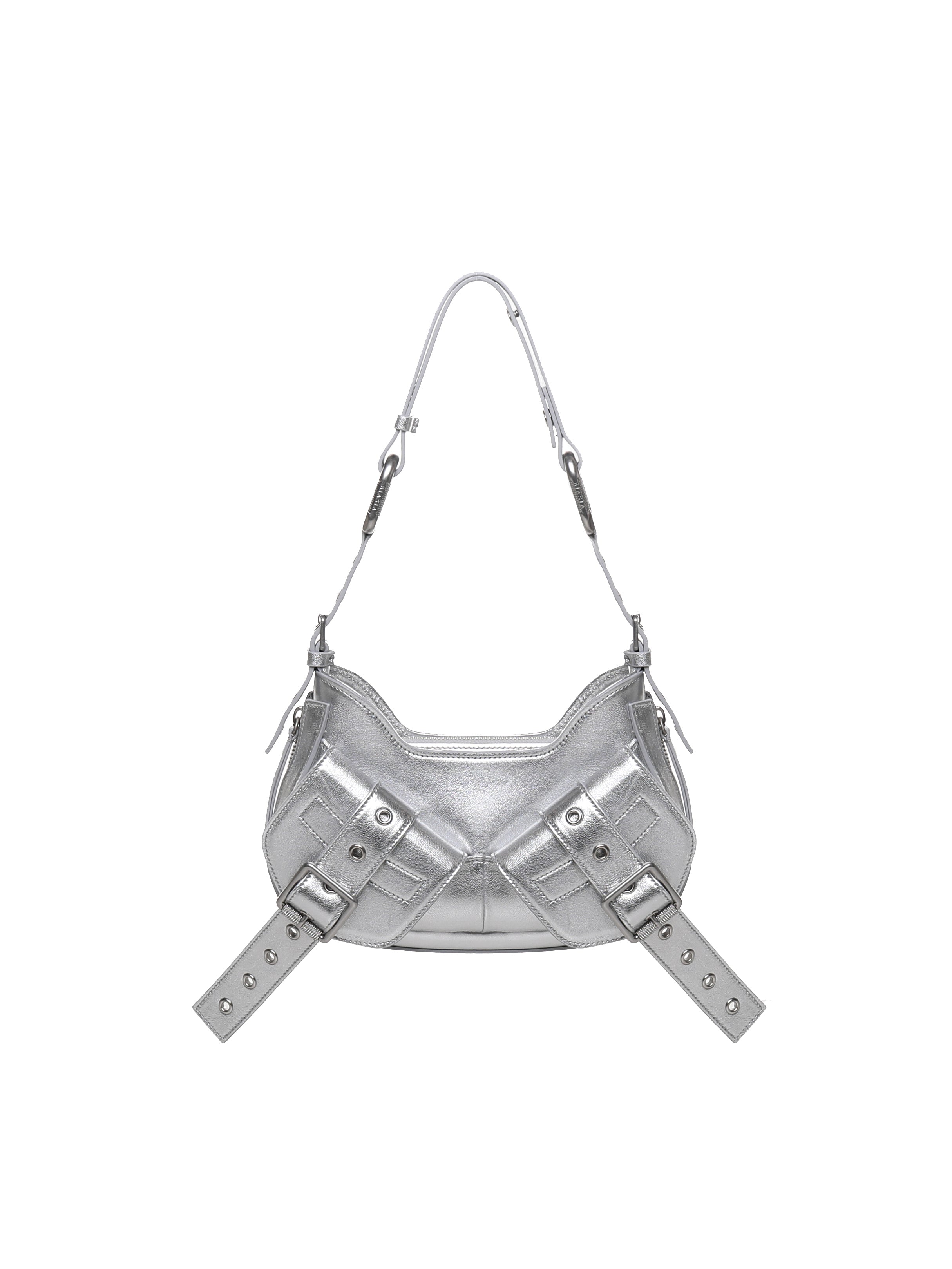 Borsa a spalla Y2K.002 FBBP70002LAM -ARGENTO/NIKEL BIASIA 