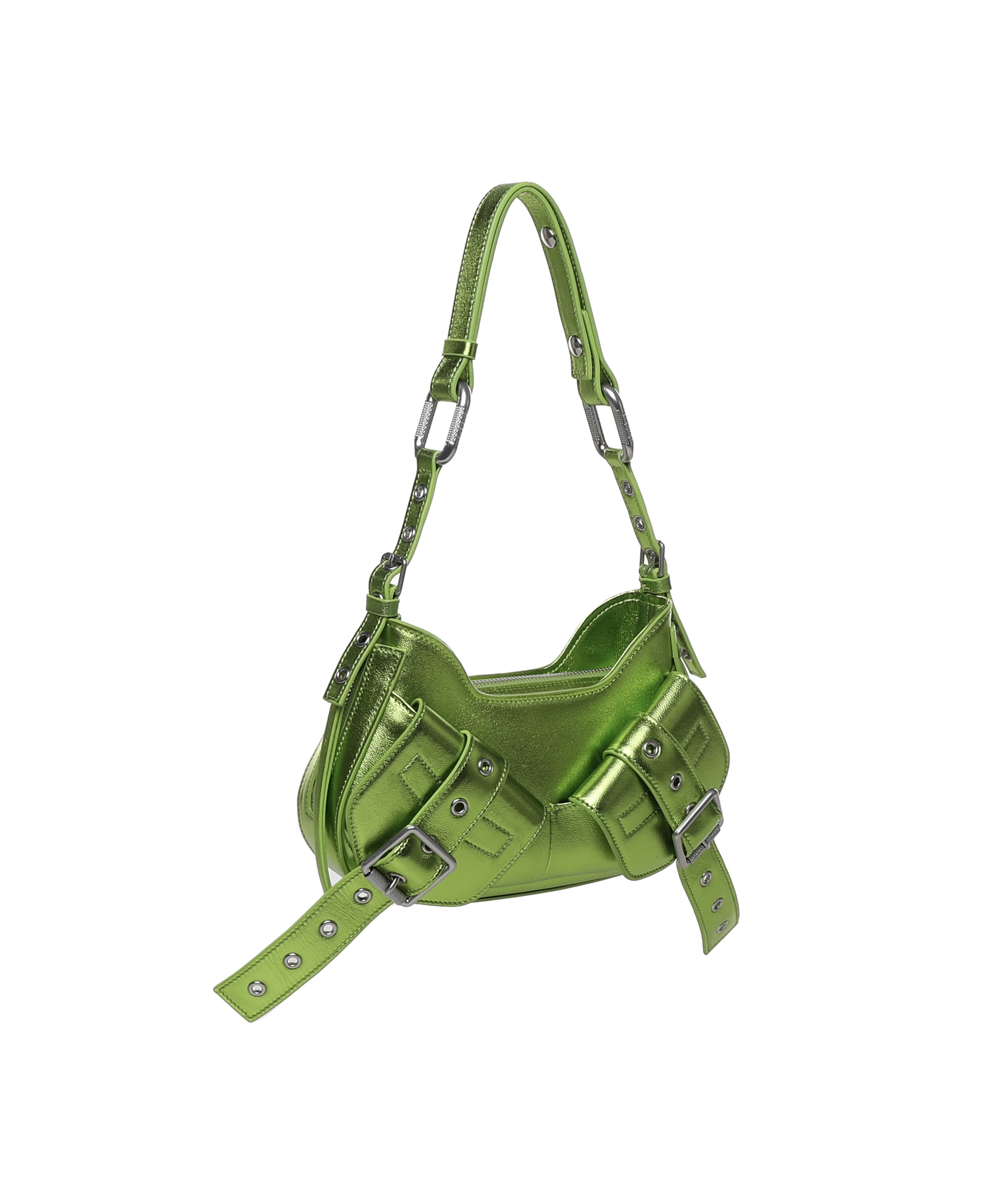 Borsa a spalla Y2K.002 FBBP70002LAM -KIWI/NIKEL BIASIA 