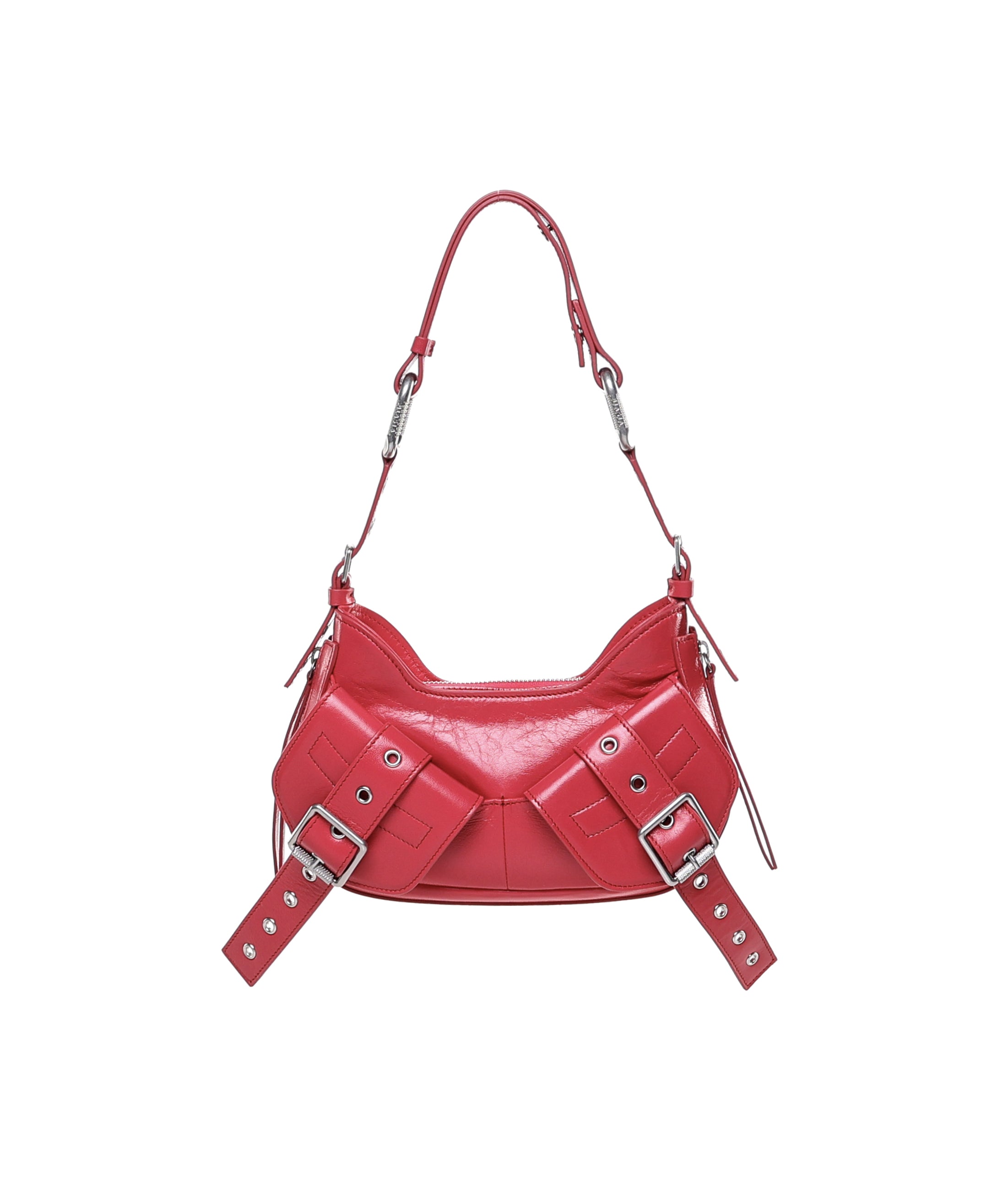 Borsa a spalla Y2K.002 FBBP70002STR -CILIEGIA/NIKEL BIASIA 