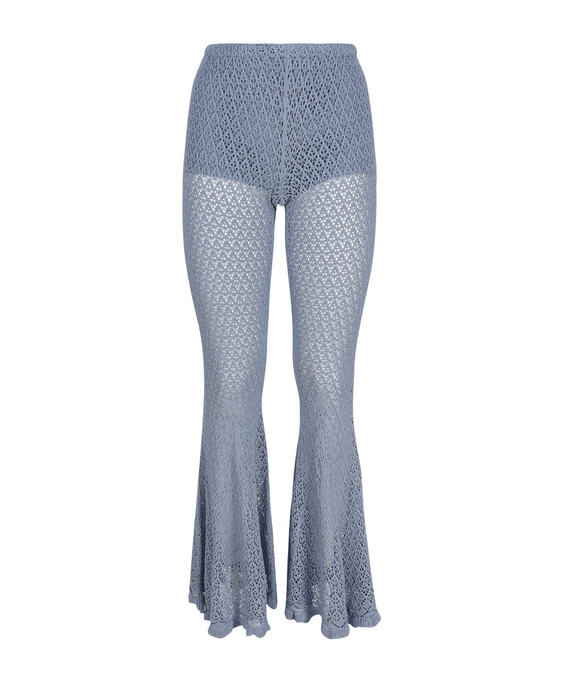 Pantaloni svasati all'uncinetto<BR/> 4P002A -N0946 BLUMARINE 