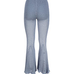 Pantaloni svasati all'uncinetto<BR/> 4P002A -N0946 BLUMARINE 