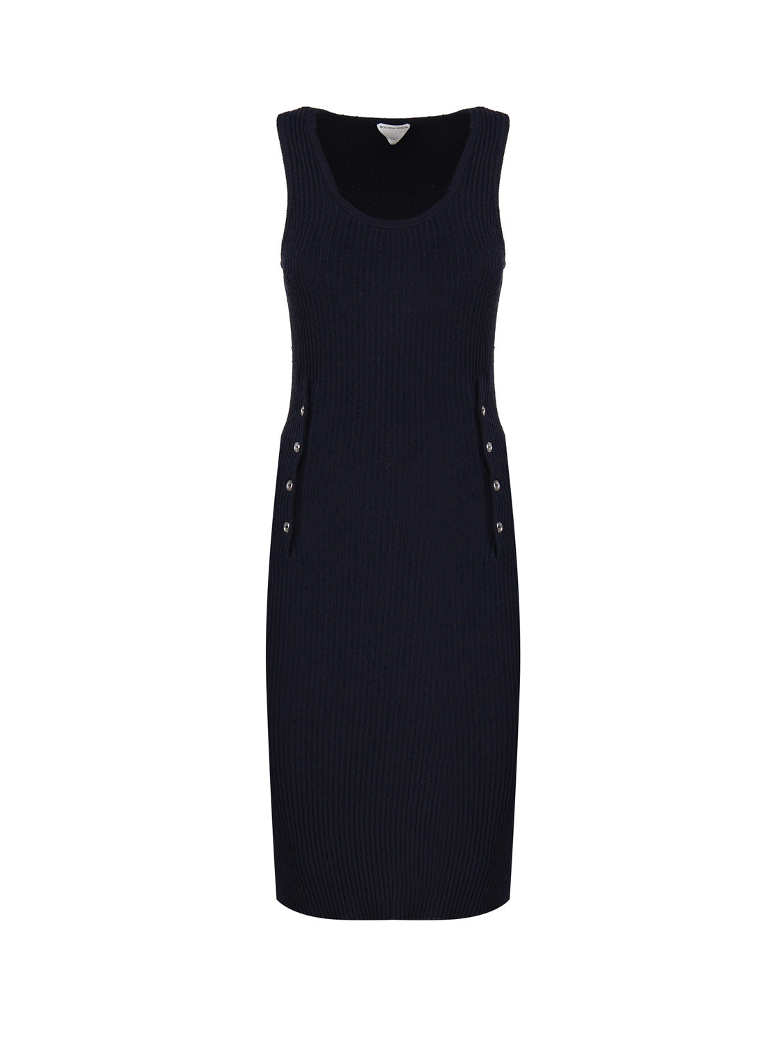 Abito midi in viscosa 739155 V2R304246 BOTTEGA VENETA 