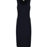 Abito midi in viscosa 739155 V2R304246 BOTTEGA VENETA 
