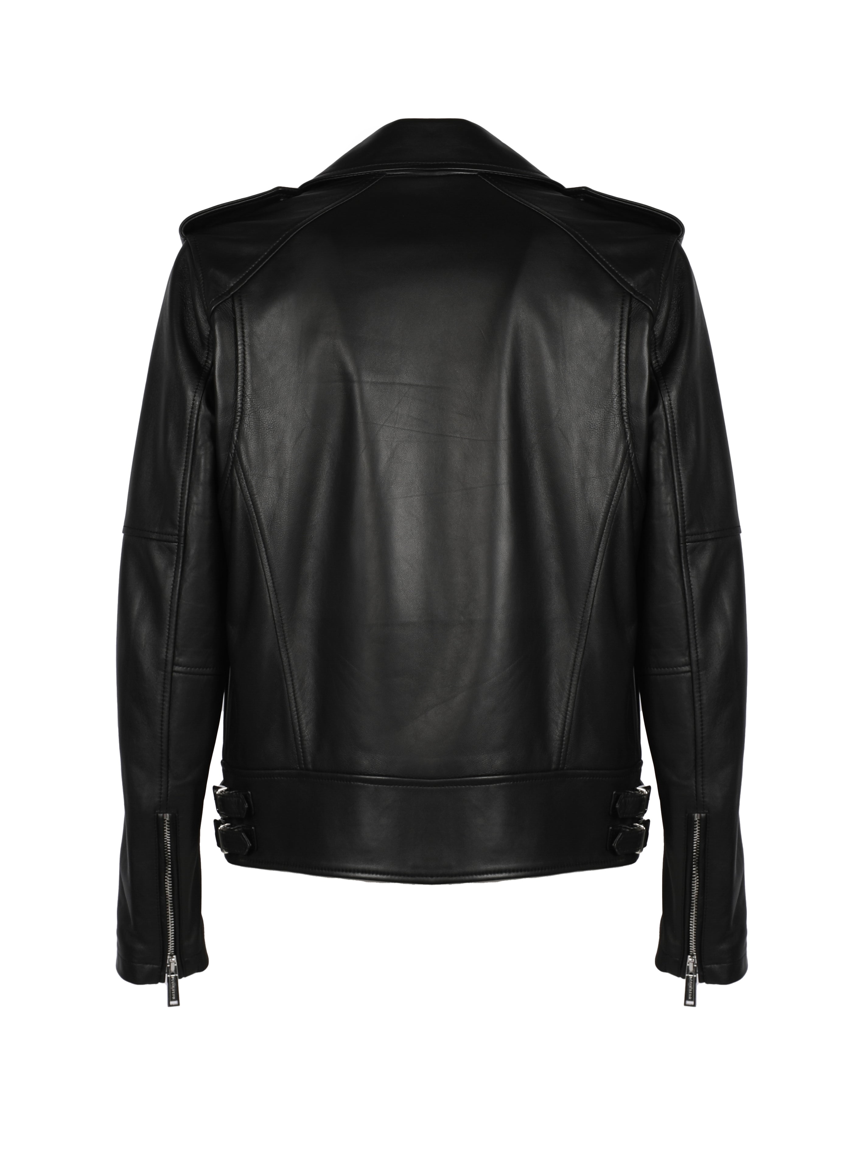 Giacca biker in pelle S74AM1329 SY1491900 DSQUARED2 