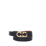 Cintura in pelle double face fibbia Gancio 678783 0756229025 FERRAGAMO 