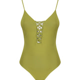 Costume intero con intreccio FC26M0 -F0501 FISICO 