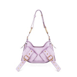 Borsa a spalla Y2K.002 FBBP70002 -LILLA/ORO BIASIA 