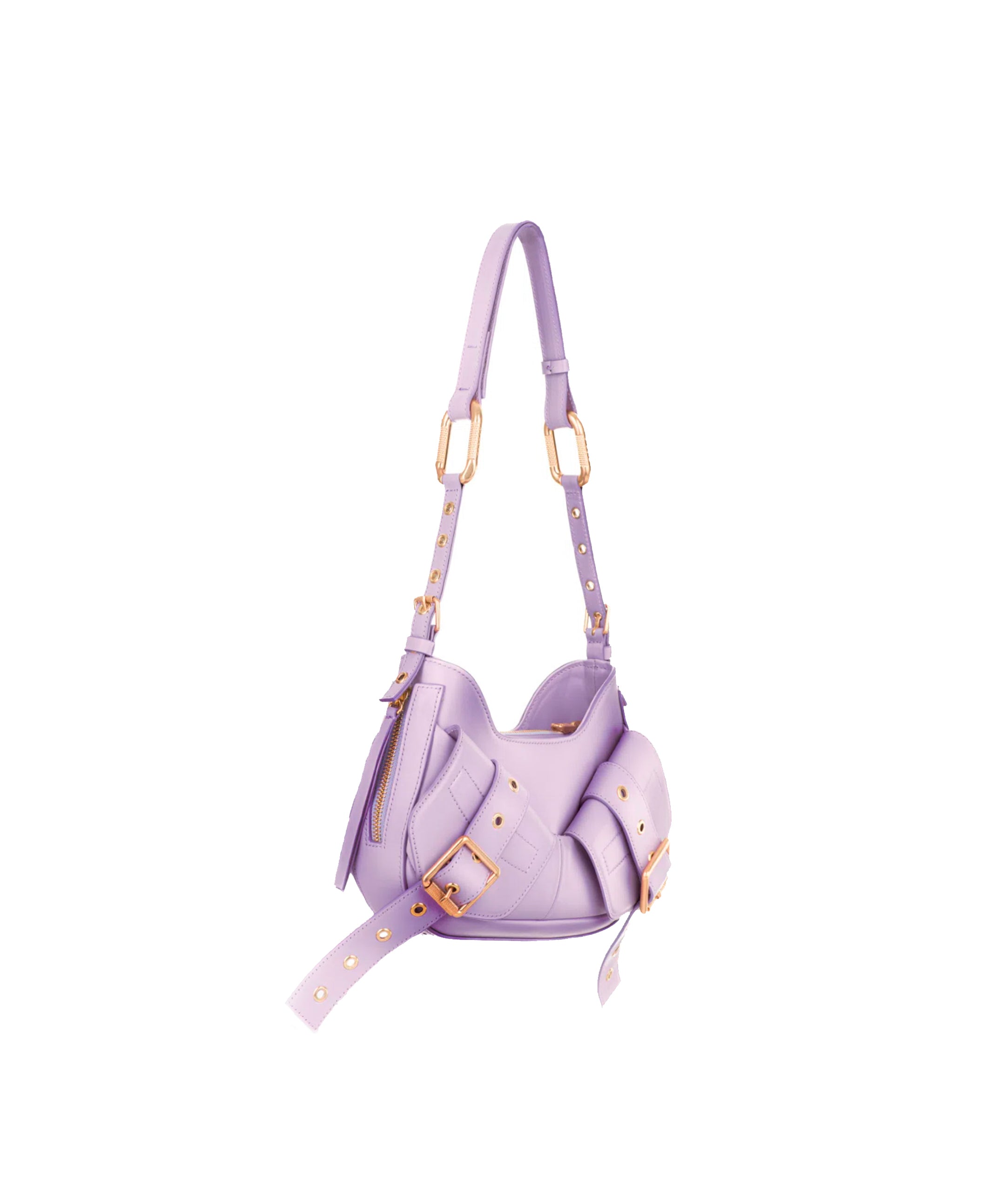 Borsa a spalla Y2K.002 FBBP70002 -LILLA/ORO BIASIA 