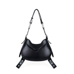 Borsa a spalla Y2K.002 FBBP70002 -NERO/NIKEL BIASIA 
