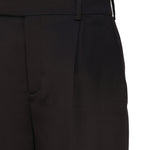 Pantaloni svasati in satin 736713 Y013G1000 SAINT LAURENT 