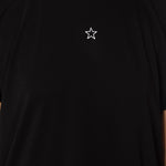 T-shirt in cotone con ricamo logo a contrasto 457142 SIW201000 STELLA McCARTNEY 