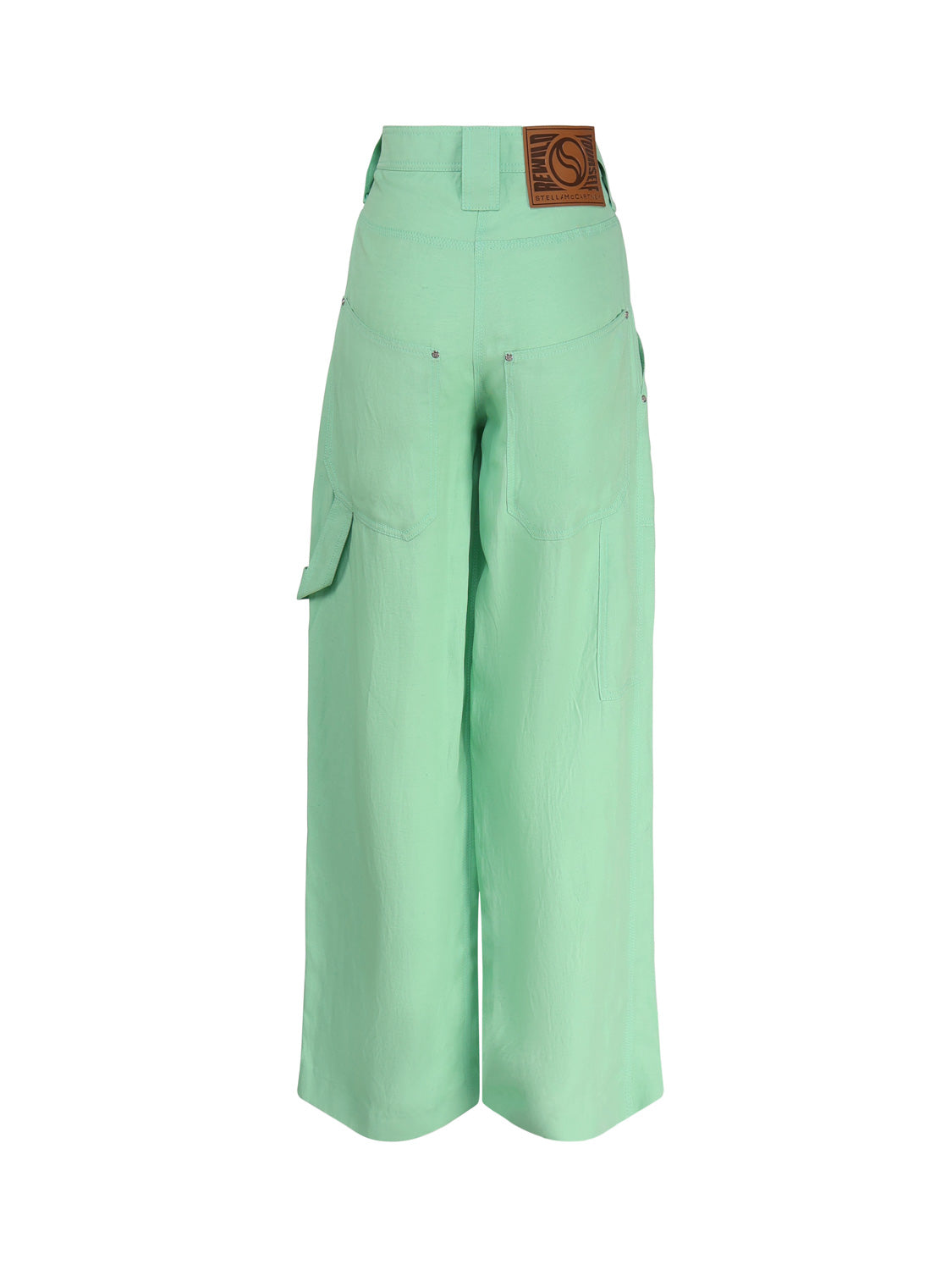 Pantalone a gamba largo 640085 3BU3823090 STELLA McCARTNEY 
