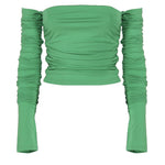 Top drappeggiato T130705A TJV020409 THE ANDAMANE 