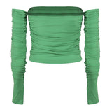 Top drappeggiato T130705A TJV020409 THE ANDAMANE 