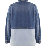 Camicia in denim Studshirt 2V3DB94J 93B558 VALENTINO GARAVANI 
