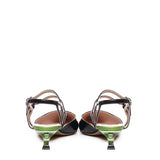 Scarpe con punta e cinturini ANNA S2403 VERLUXNERO ALCHIMIA 