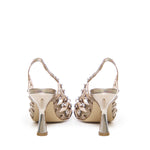 Décolleté in pelle metallizzata CHARLIE S2402 IRIDEALBA ALCHIMIA 