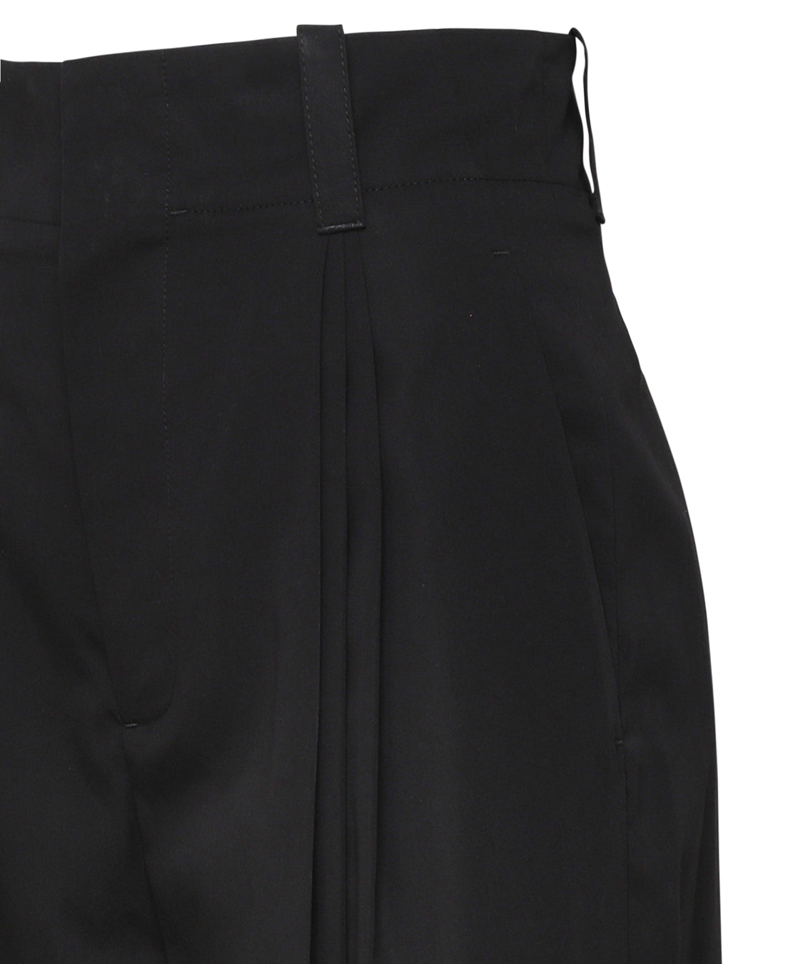 Pantaloni in lana grain de poudre compatta 771675 V3YS01002 BOTTEGA VENETA 