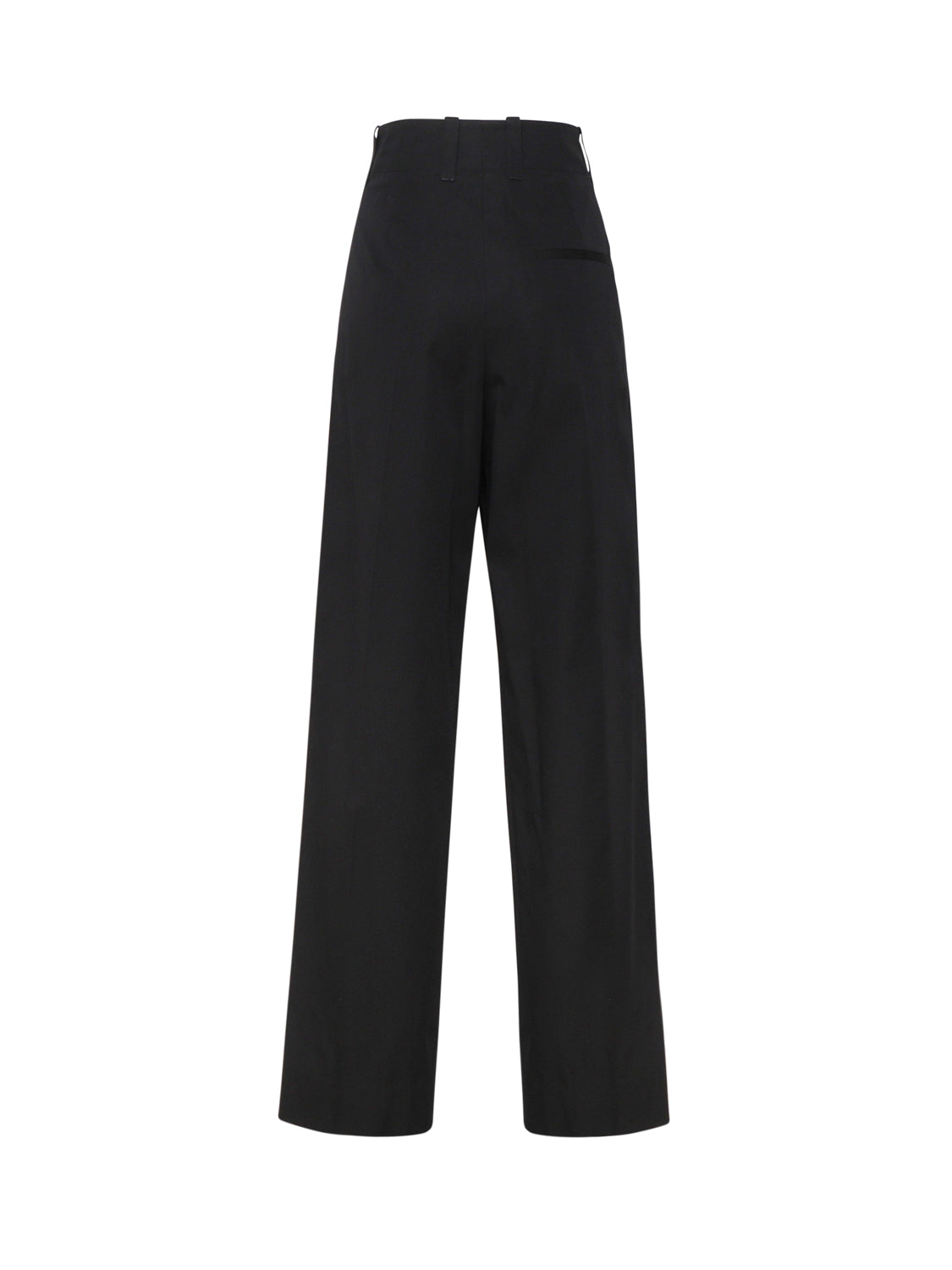 Pantaloni in lana grain de poudre compatta 771675 V3YS01002 BOTTEGA VENETA 
