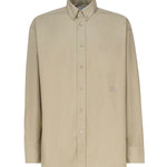 Camicia in cotone con logo sul fianco 8082303 .B7311 BURBERRY 